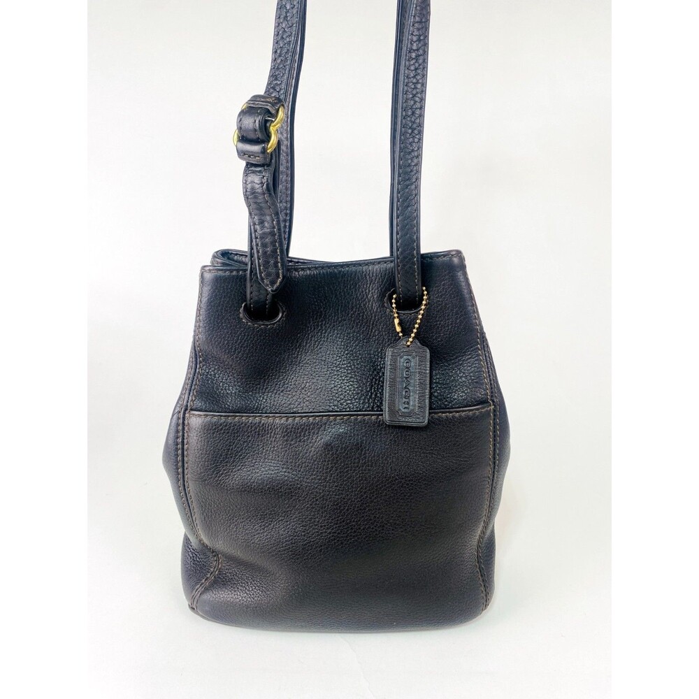 VTG Coach Sonoma 4923 Costa Rica Brown Pebbled Leather Bucket Bag With Hangtag